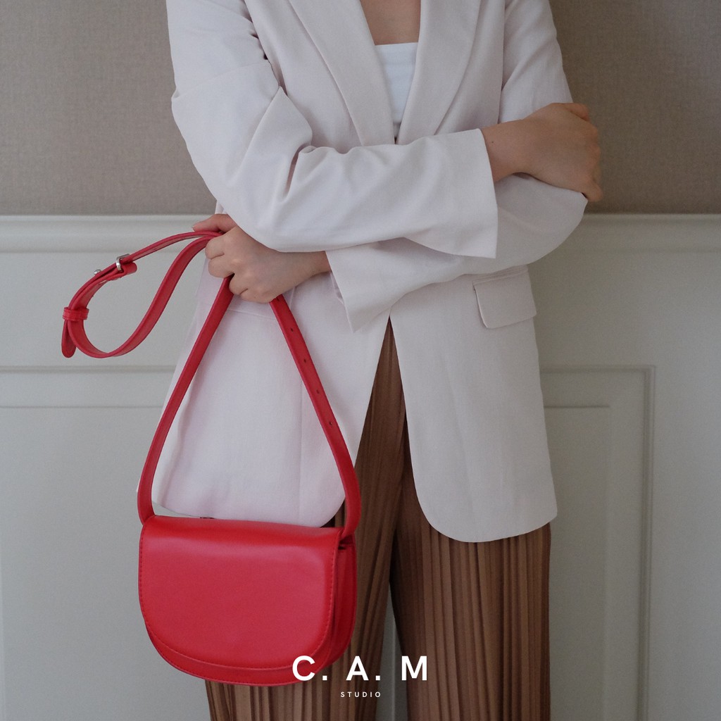 C. A. M studio - Emma Bag in Red ( Tas Wanita )