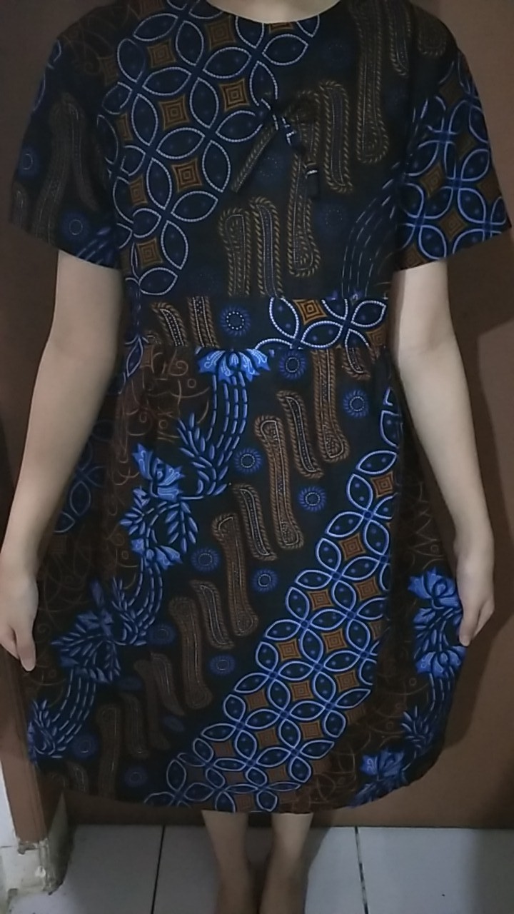 (cod) Dress Batik Anak Best Seller