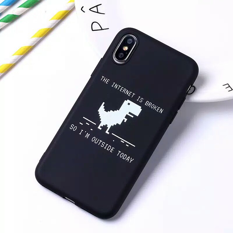 CASING IMPOR NASA DINO Soft Case IPhone X / XS / XR / XS MAX by WEIKA COD
