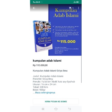 

kumpulan adab islami