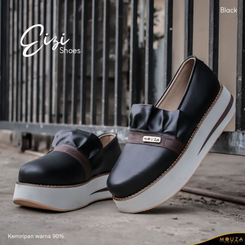 Mouza - Eizi Shoes by Mouza Shoes / Sepatu platform Mouza / Sepatu Wedges Wanita Casual