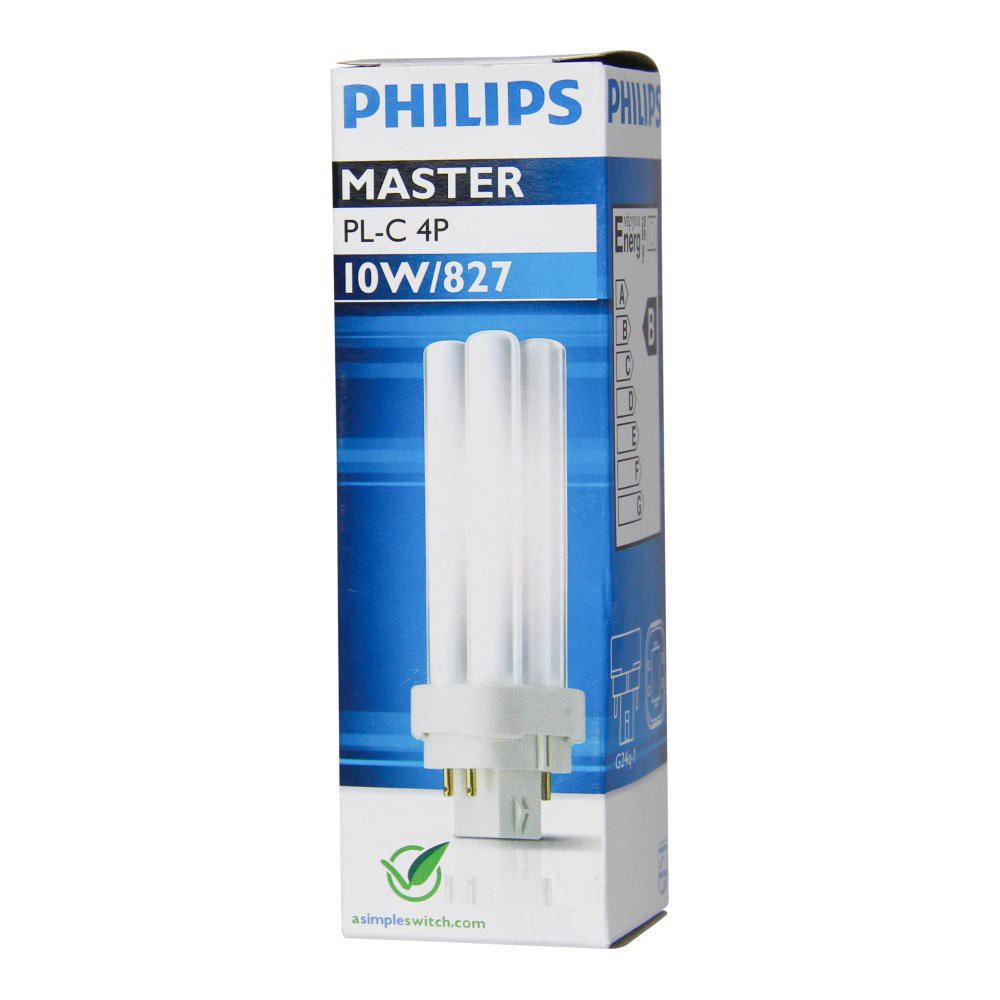 Lampu Phillips PLC 10w/840 CDL CoolDayLight PUTIH