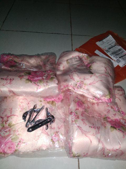 Gordyn Gorden Blackout Shabby Sakura Bolak Balik