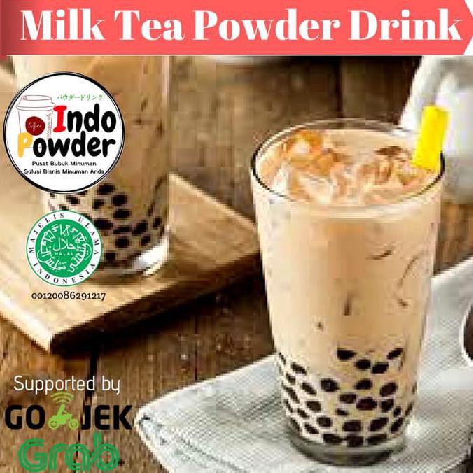 

'' TERBARU'' BUBUK MINUMAN RASA MILK TEA 1KG / BUBUK MILK TEA 1KG / MILK TEA BUBUK ''TERMURAH''