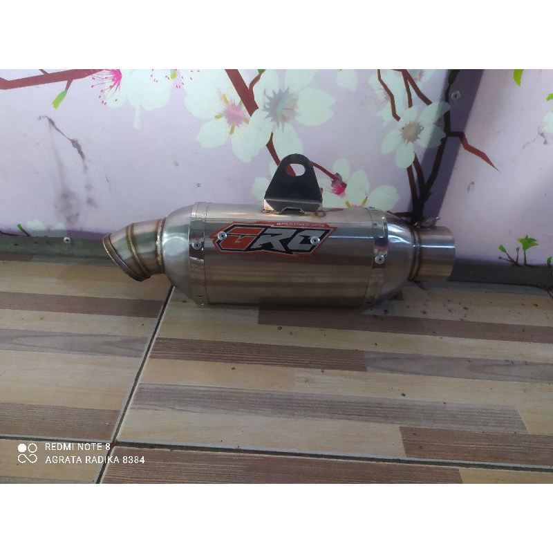 silenser trioval grc muffler