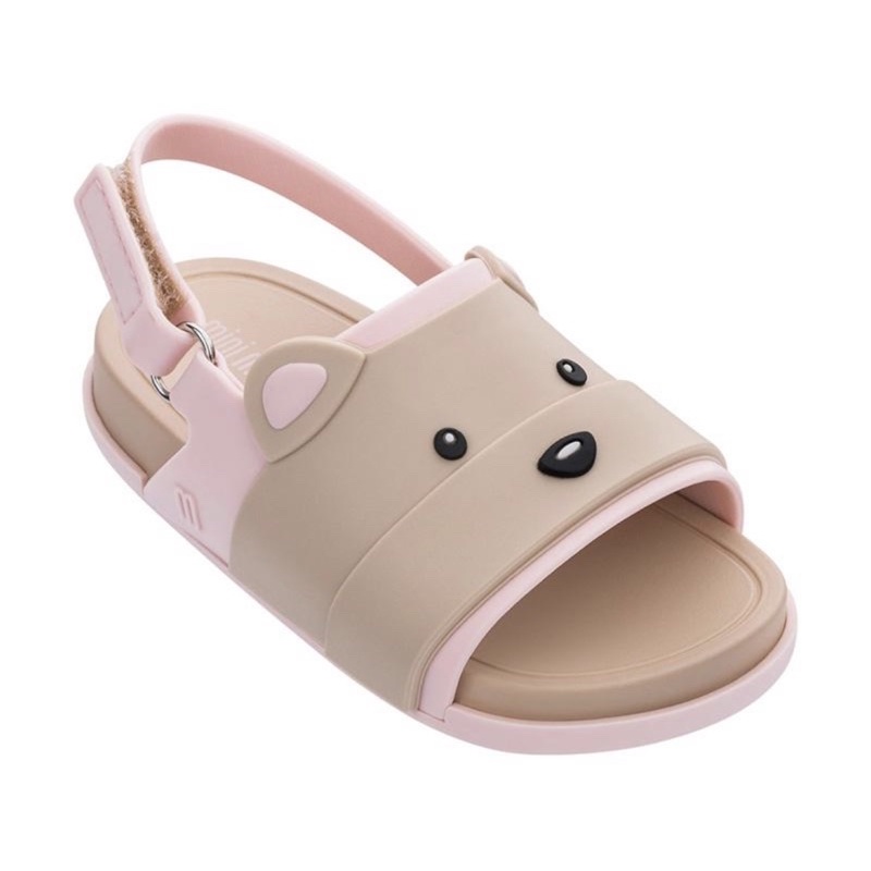 Like New Mini Melissa Beach Slide Bear BB Sandal Jelly