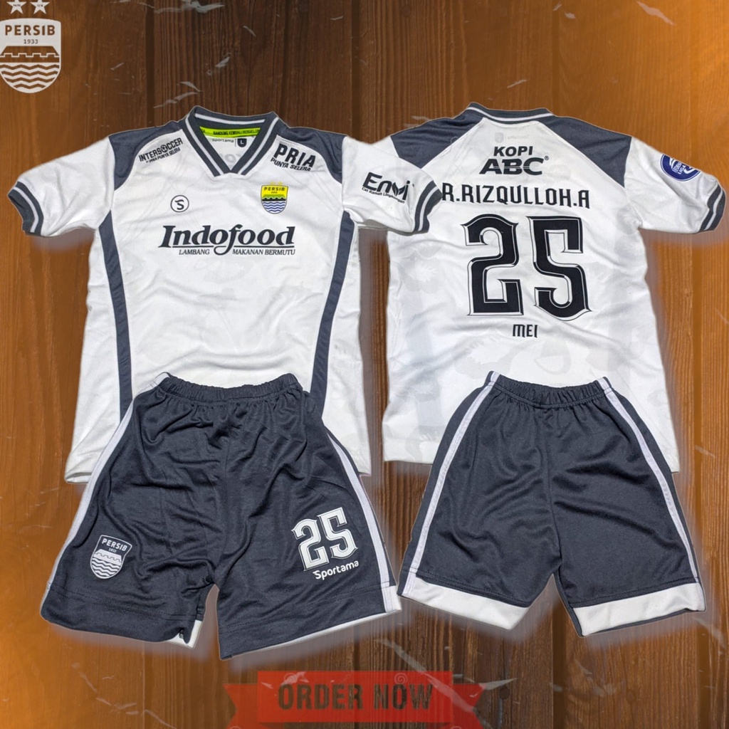 BEST SELLER baju bola anak Persib GR4D3 0R1 setelan usia 1-15thn 2022 2023