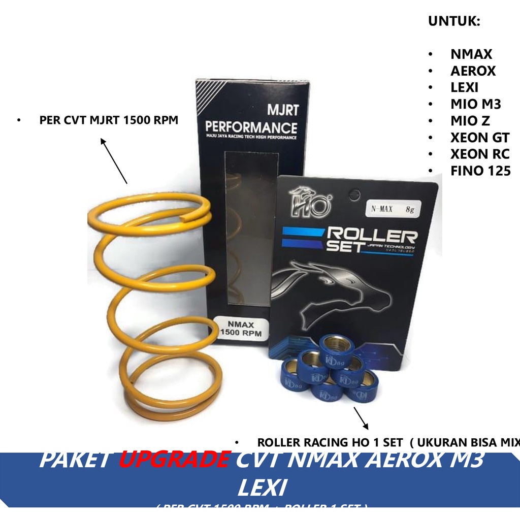 PAKET UPGRADE CVT NMAX AEROX XEON M3