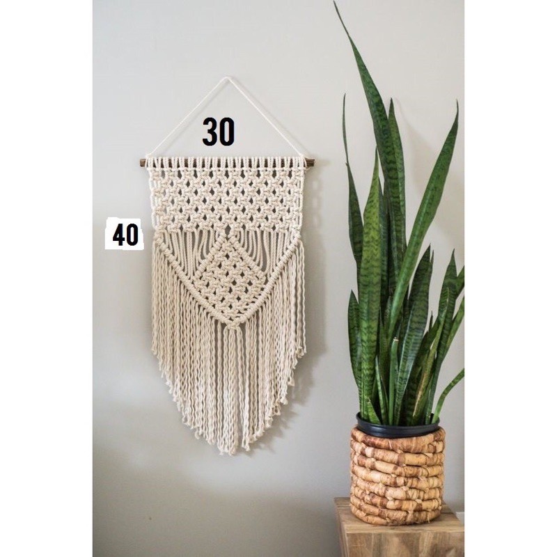 Macrame / MD008 / macrame murah / macrame wall hanging / hiasan dinding