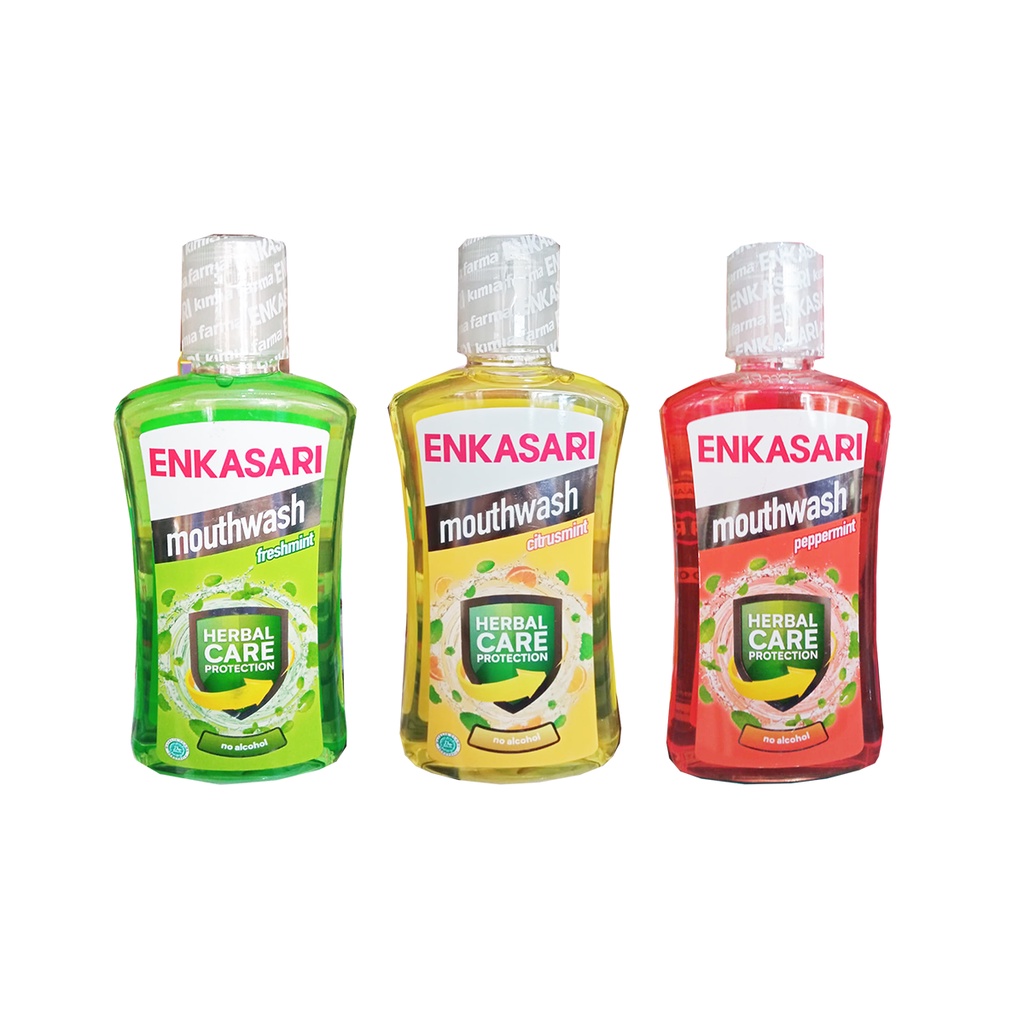 ENKASARI MOUTHWASH 250 ML - MENYEGARKAN MULUT