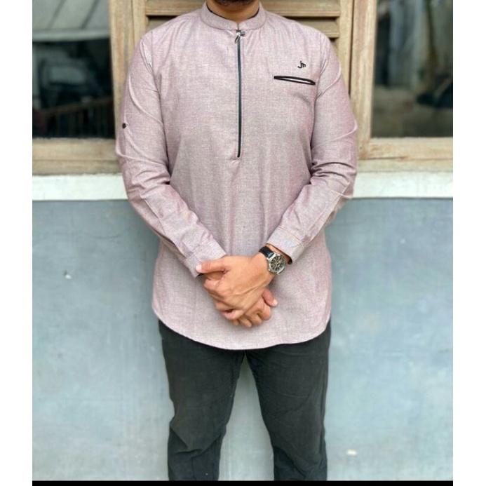 Kemeja Koko Lengan Panjang by JM
