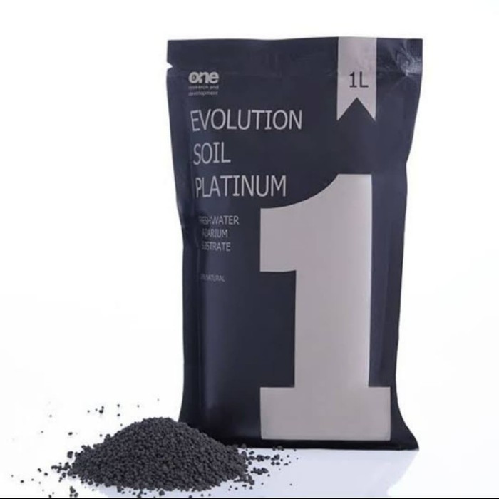 One riset soil platinum 1L media tanam pupuk aquascape