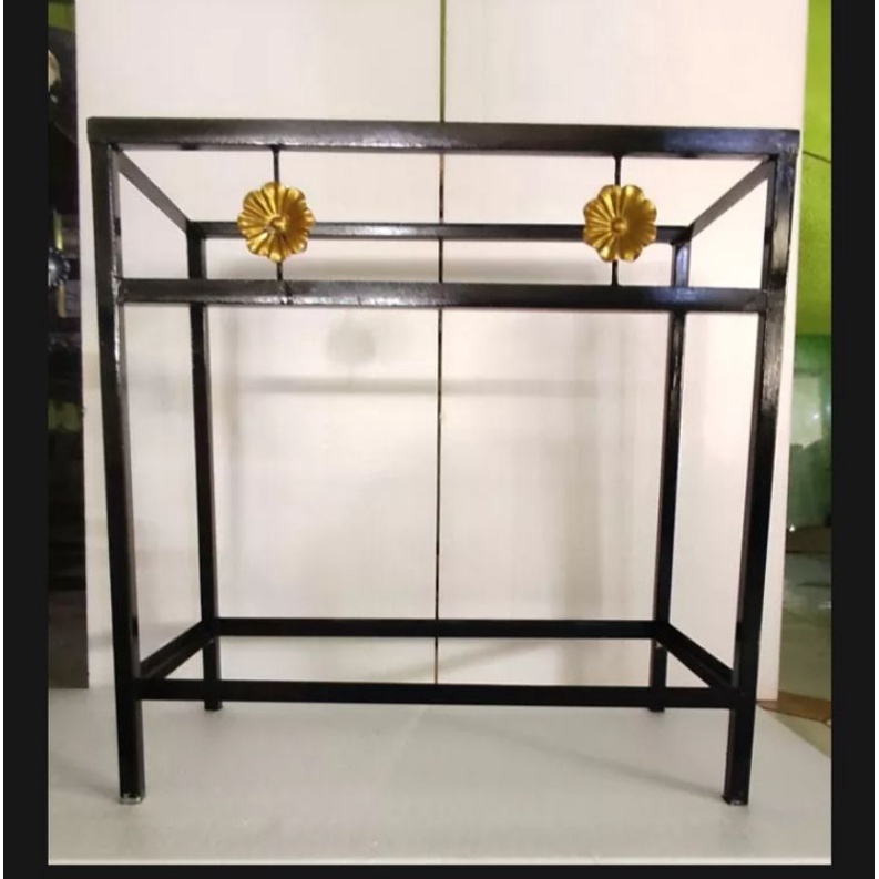 Meja Aquarium rakit ukuran panjang 70cm tinggi 70cm lebar 35cm