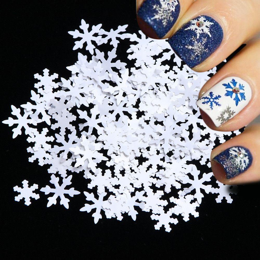 R-flower Nail Art Decor DIY Beauty Desain Xmas Warna Campur Dekorasi Natal 3D