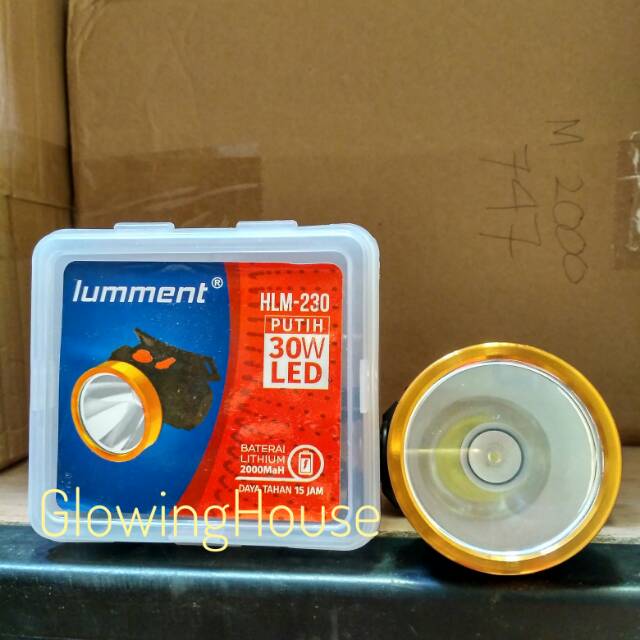Senter kepala led 30 watt lumment