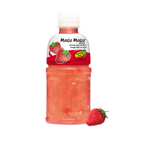 

Mogu Mogu Strawberry 320ml ( minimal pembelian 6 btl )