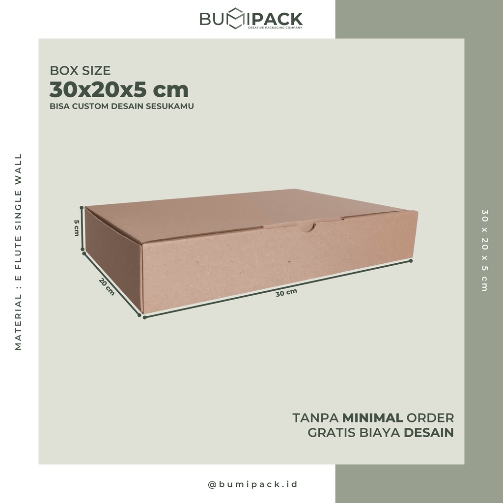 

Kardus packing box hampers kardus hampers dus packing box packing box packaging - Box 30x20x5 cm
