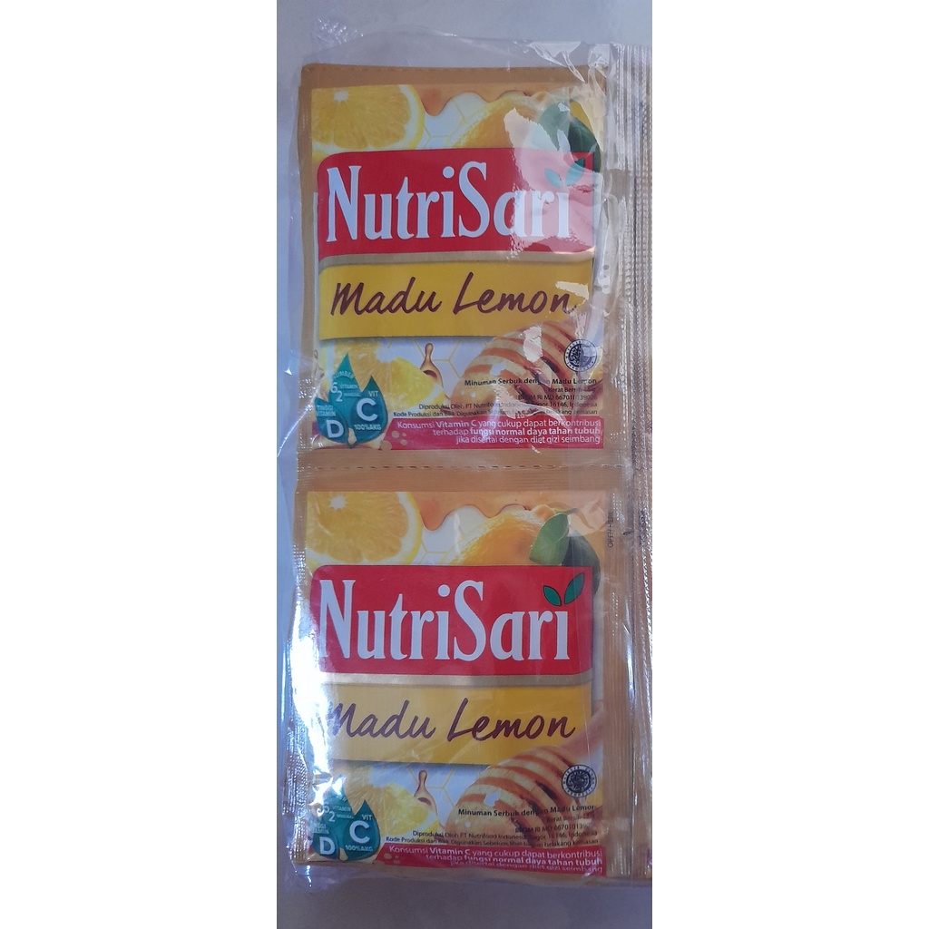 

Nutrisari madu lemon