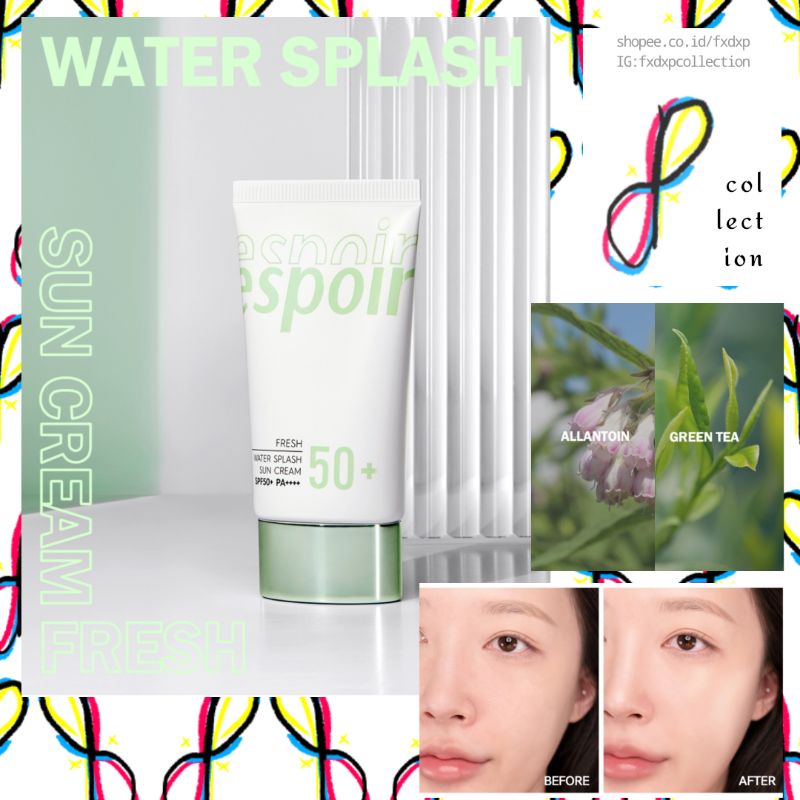 Espoir Water Splash Sun Cream Fresh SPF50+ PA++++