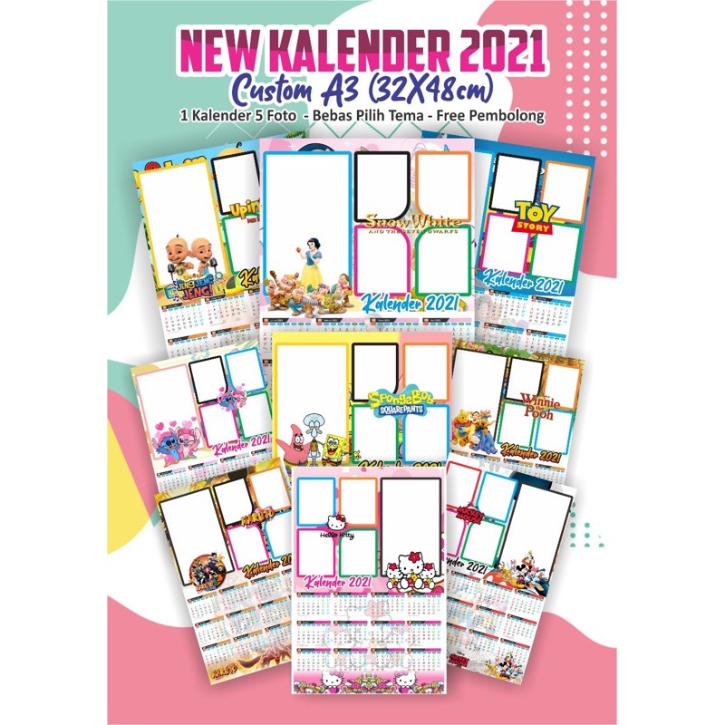 

KALENDER CUSTOM TEMA 2021 LUCU