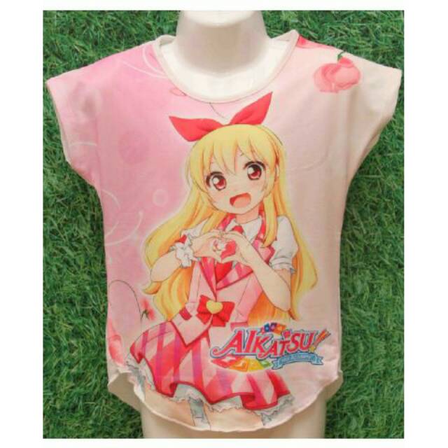 Kaos Anak CocoIce CXPF 2476 Aikatsu Sz 4-14