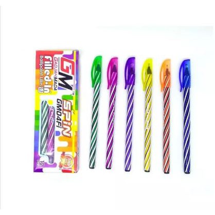 

Bolpen Lilin / Pulpen Lilin SPIN (MURAH) - 12 Pcs