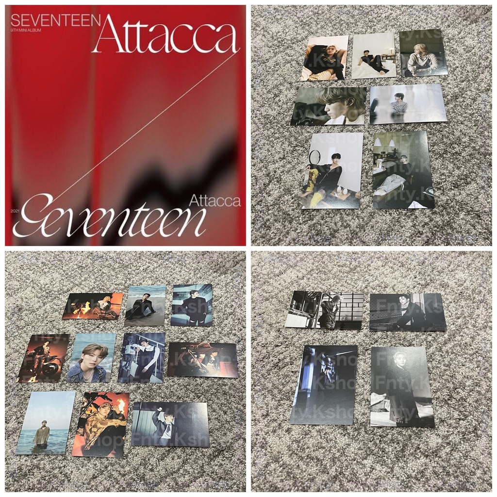 Postcard Only Seventeen / SVT - Attacca