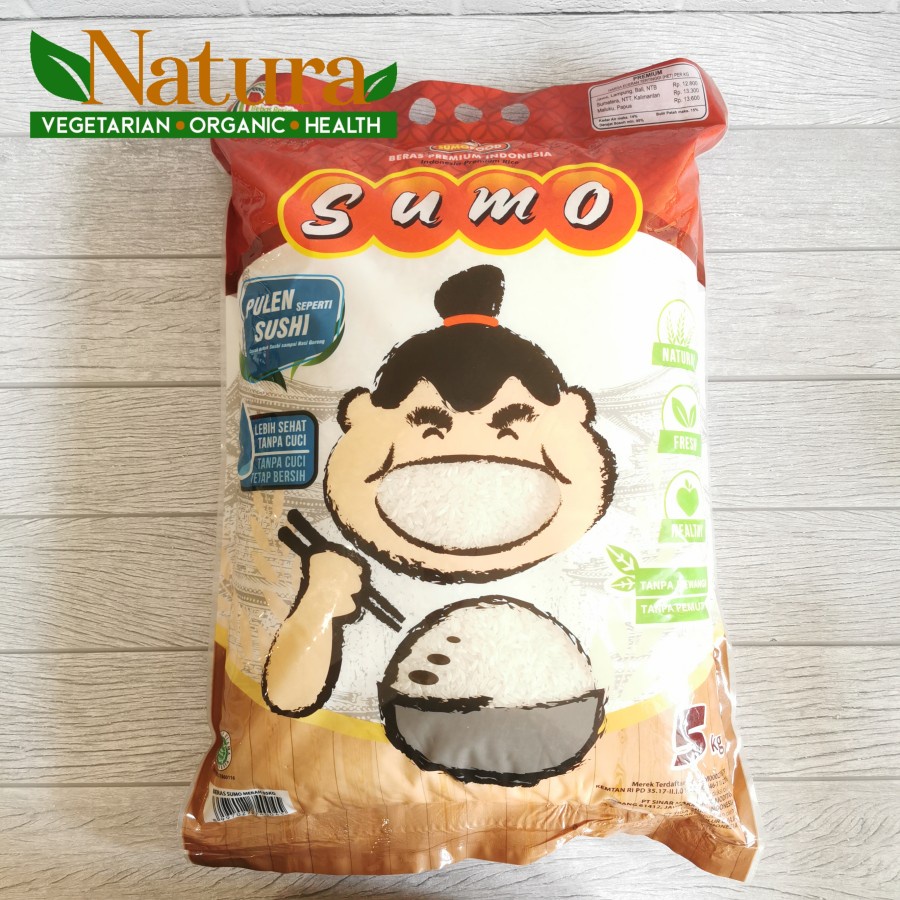 

Beras Sumo Merah Super Premium 5KG (KHUSUS GOSEND GRAB)