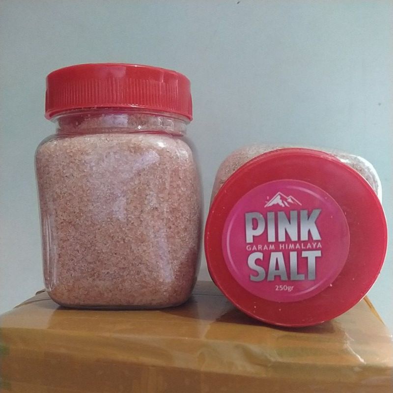 

Pink salt Garam himalaya 250 gram asli original