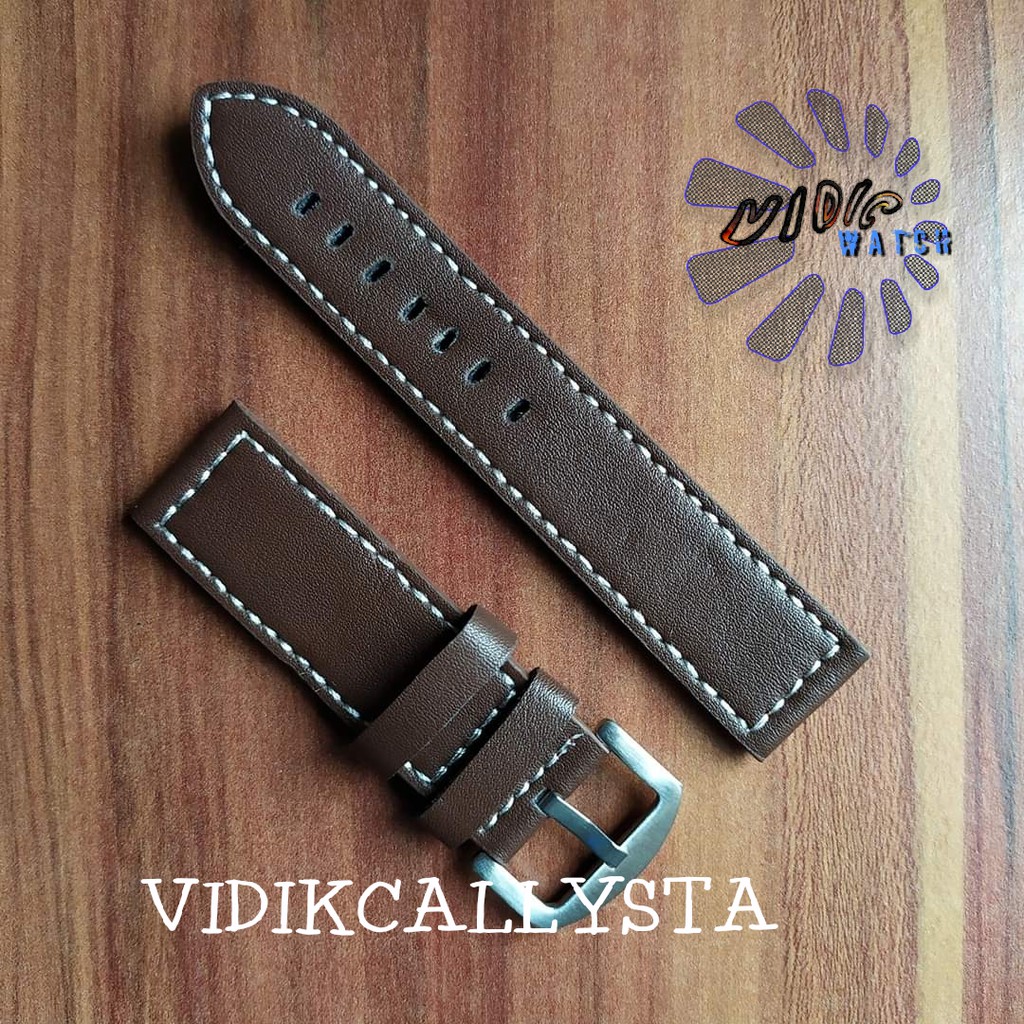 Strap Tali Jam Tangan Kulit 22mm 24mm C301 22 24 SEMUA MERK JAM TANGAN