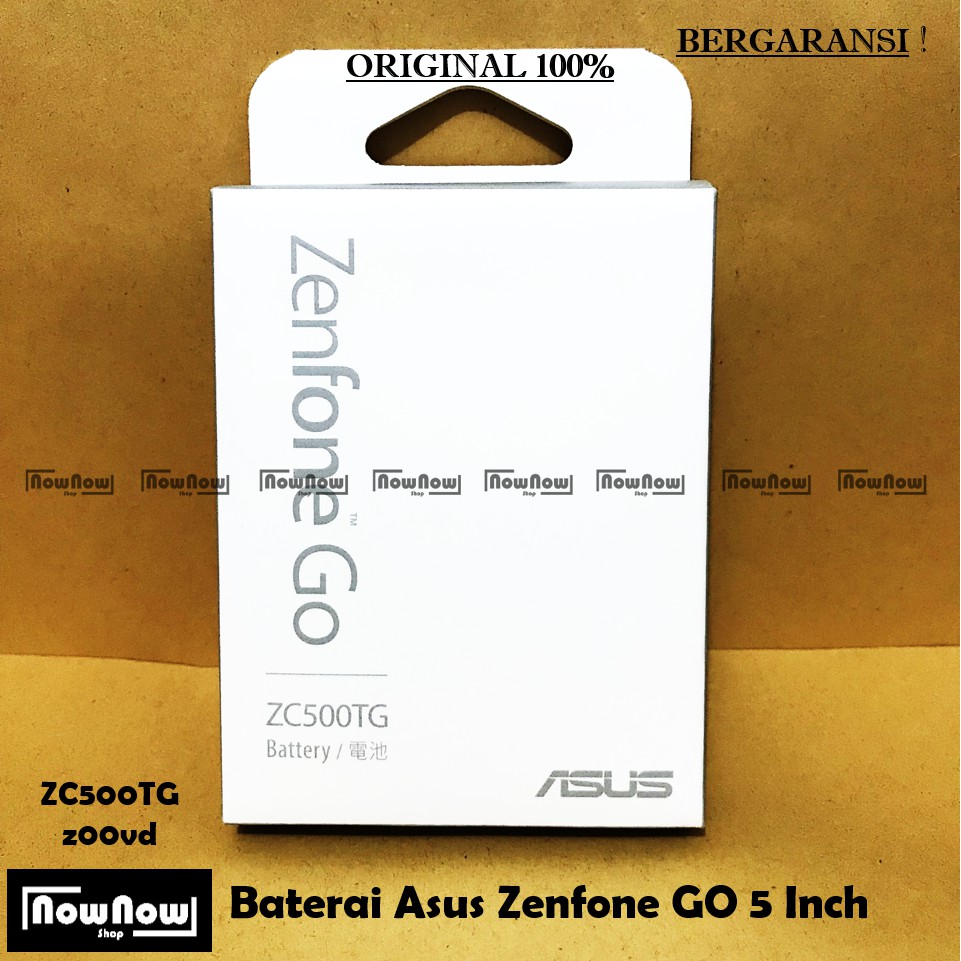 Baterai Asus Zenfone Go 5 Inch ZC500TG Z00VD C11P1506 Original 100% Batre Battery HP Zenphone Inci