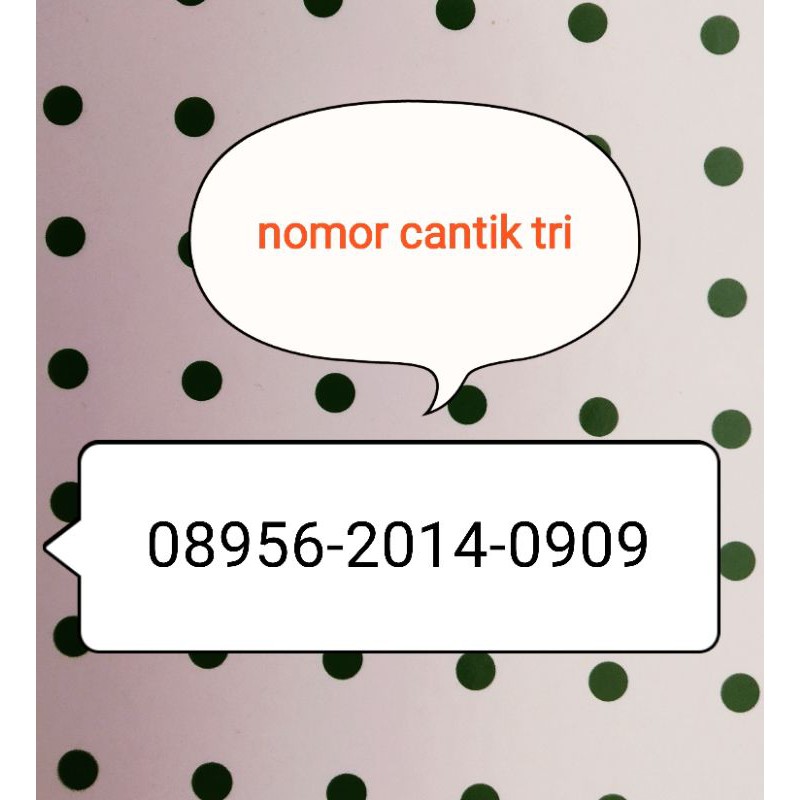 Perdana nomor cantik Tri