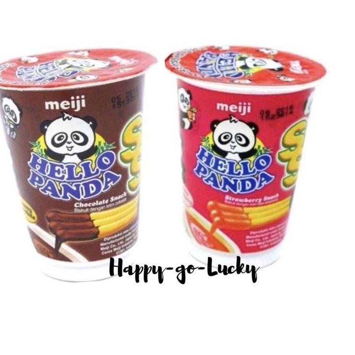 

8.8 SALE Hello Panda Stick Choco / Strawberry 20 gr chocolate straw