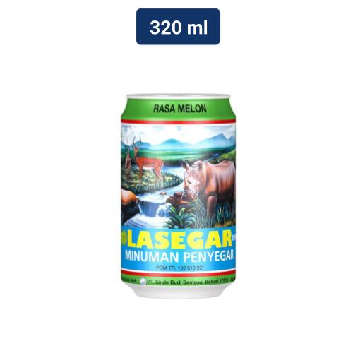 Lasegar Minuman Penyegar Melon Kaleng 320 mL