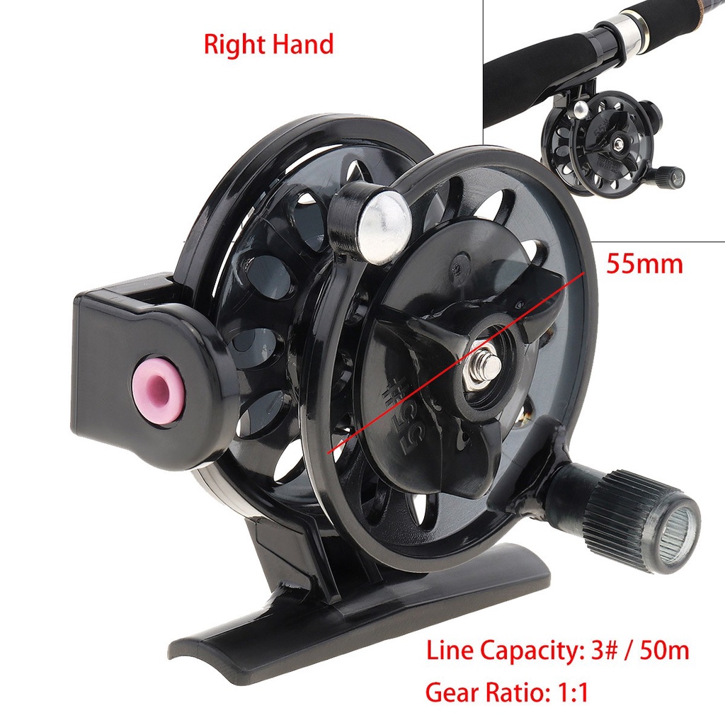 Reel Pancing Mini Portable 50-60m Untuk Memancing Di Laut