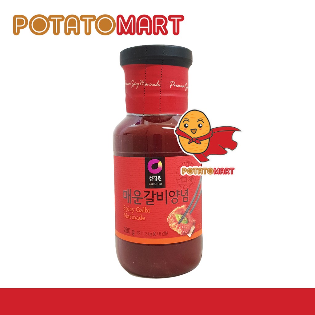 

Daesang Chung Jung one Spicy Galby Marinade 280 g - Saus Kalbi Korea