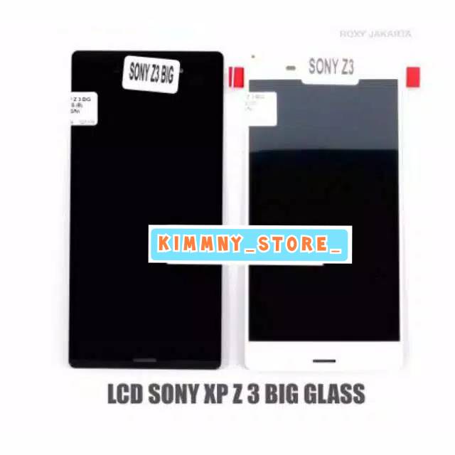 LCD SONY XPERIA Z3 BIG GLOBAL DOCOMO D6633 D6653 5.2 INCHI BIG GLASS FULLSET TOUCHSCREEN ORIGINAL