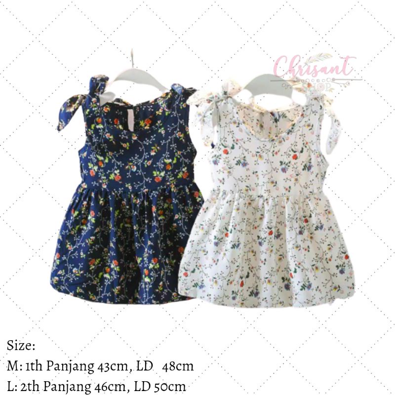 Dress bayi Dress anak baju anak baju bayi baju pesta anak pakaian bayi baju bayi 6bulan - 1tahun