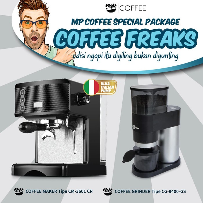 MP Coffee Special Package Coffee Freaks - CM 3601 CR & CG 9400 GS M1