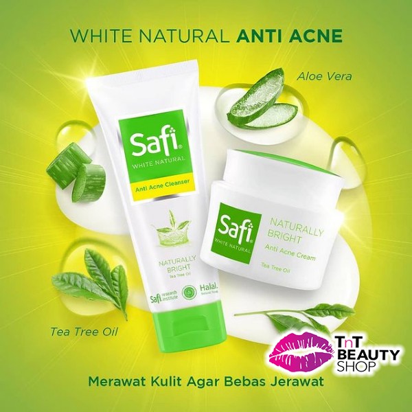 Jual Safi White Natural Anti Acne Cleanser Tea Tree Oil | Safi White