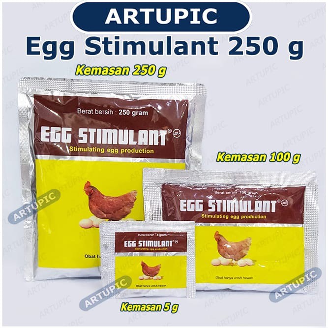 Egg Stimulant 250 gr Vitamin Multivitamin Pemacu Pemicu Produksi Telur