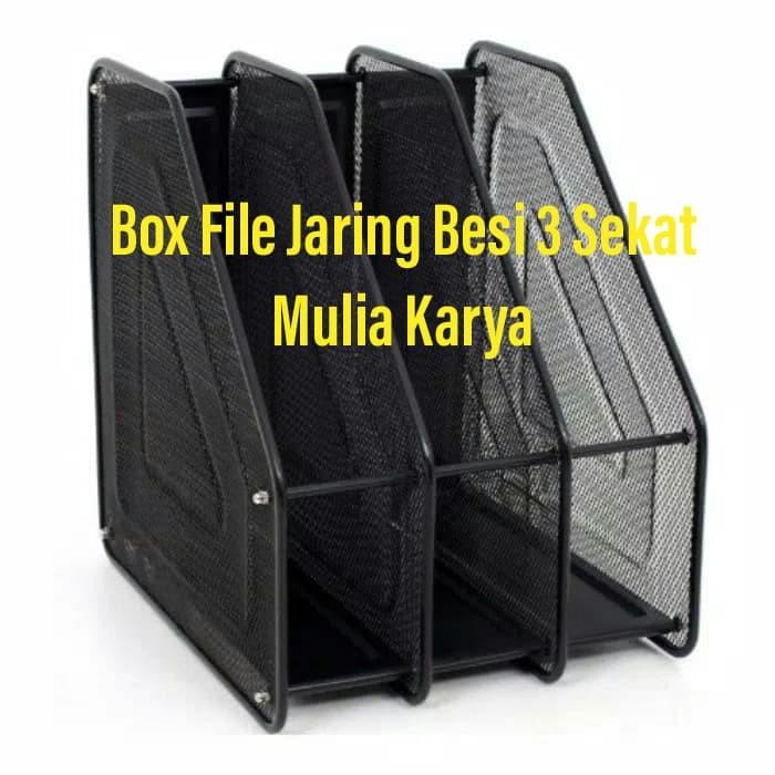 

Box File Jaring Besi 3 Sekat / Tempat Dokumen Jala Besi