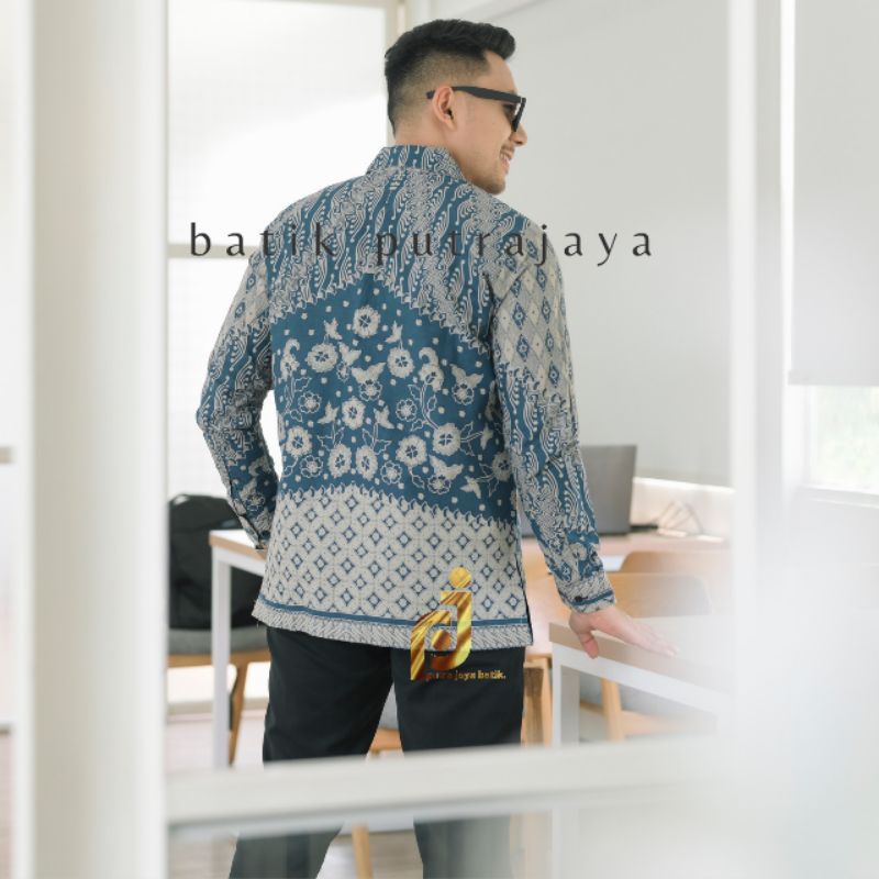 BAJU BATIK PRIA SINARAN FULL FURING MODERN SLIMFIT PREMIUM ORIGINAL KEMEJA PRIA FORMAL ASLI SOLO KONDANGAN LAMARAN KULIAH KERJA KANTOR