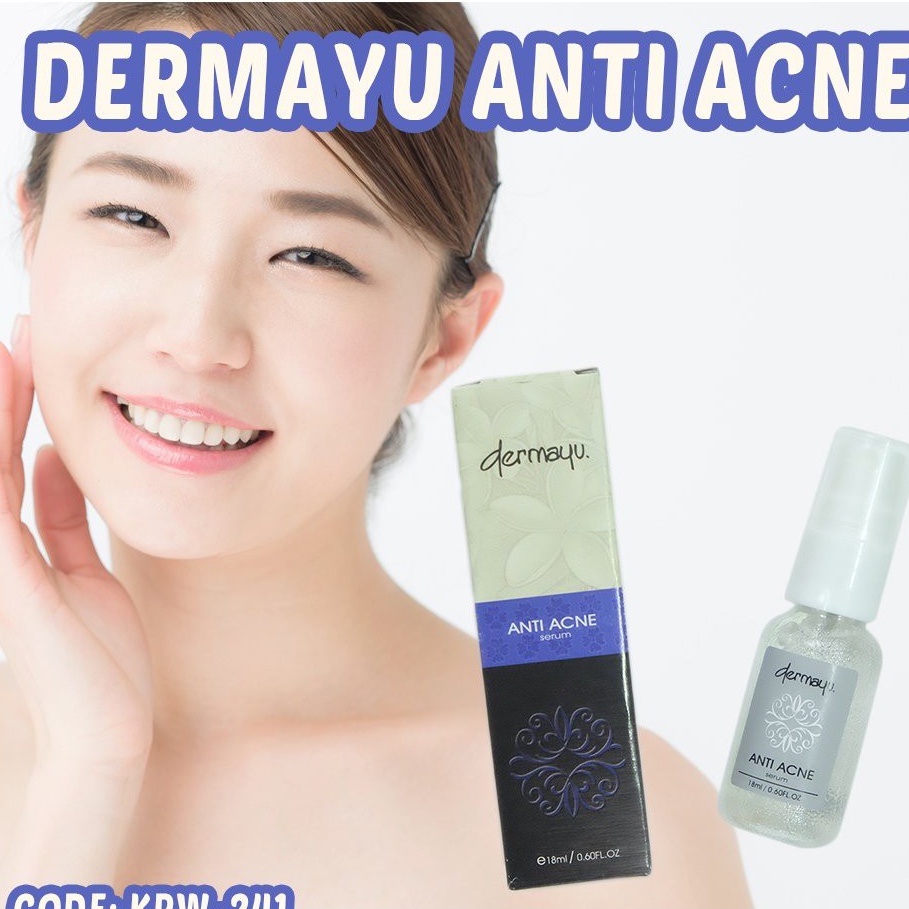 [ORI] Dermayu Acne Serum Anti Jerawat  AMPUH Mencegah &amp; Menghilangkan Jerawat dalam 7 Hari BPOM