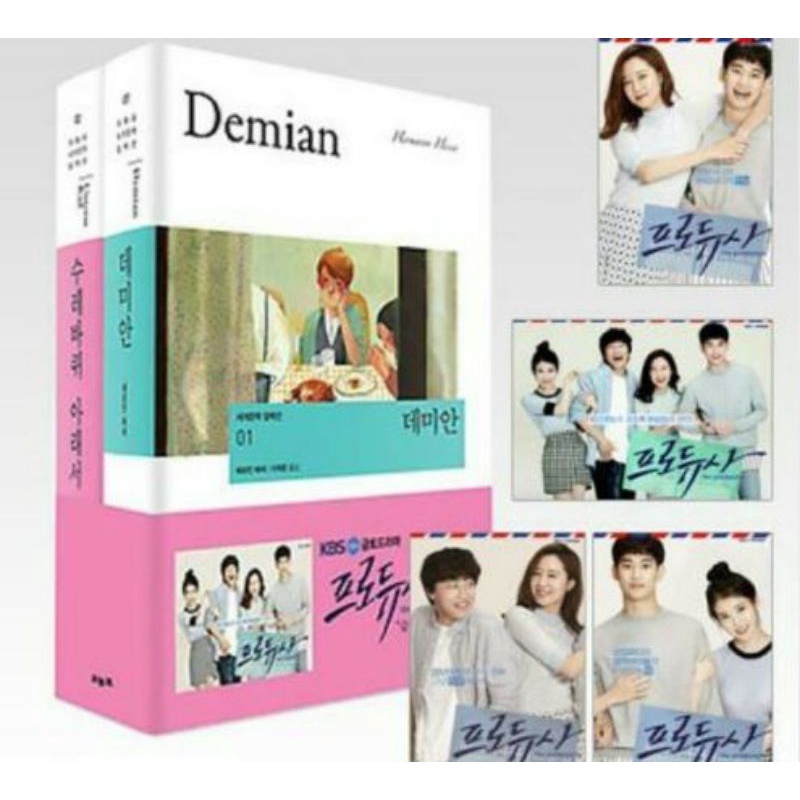 Buku Demian - Herman Hesse Unterm Rad (set 2 jilid buku) / Buku di Kdrama The Producers film KBS - O