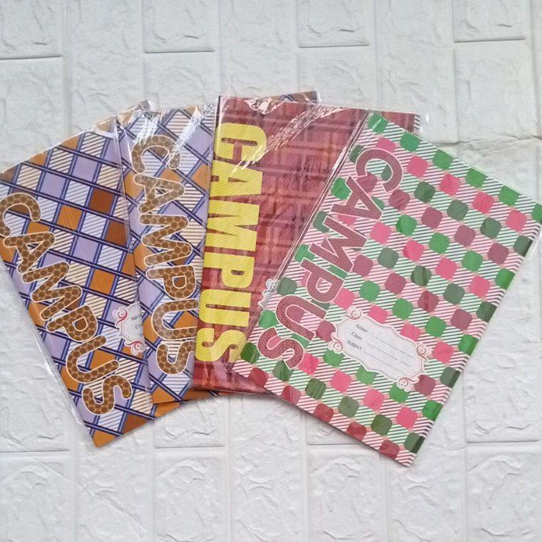 

((J-IWW_㊛)) Sampul Buku Kertas Boxi / Big Boss Motif Campus-Batik-Ornament 80gram-langsung kirim