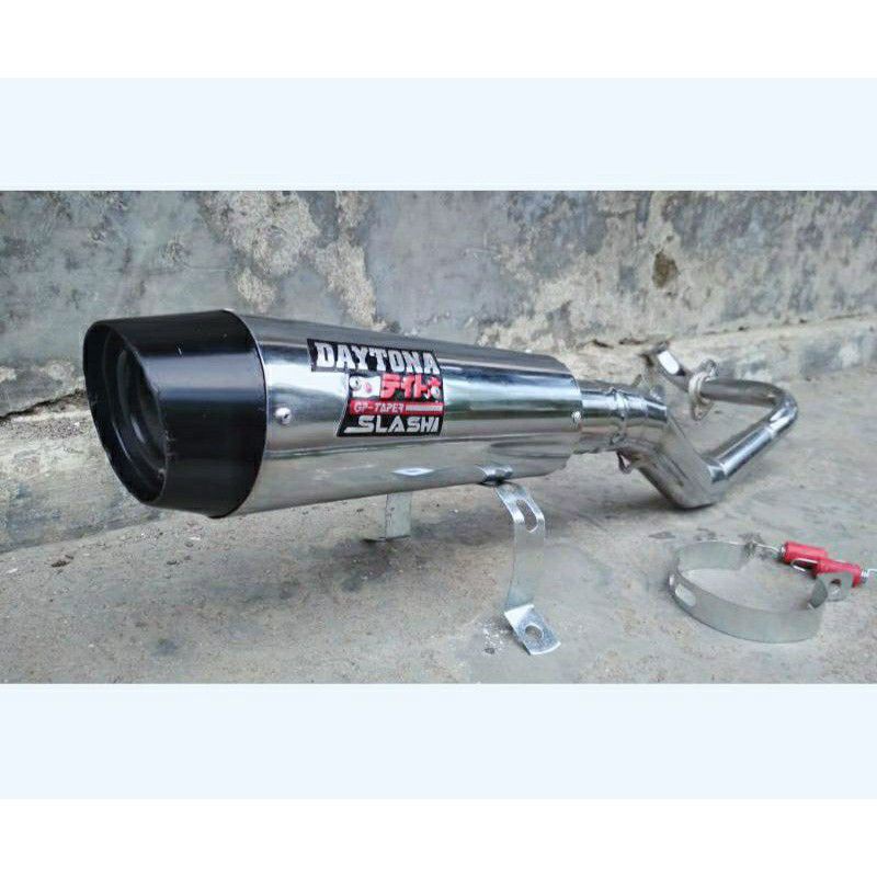 Knalpot racing DAYTONA matic beat Mio Vario Scoopy