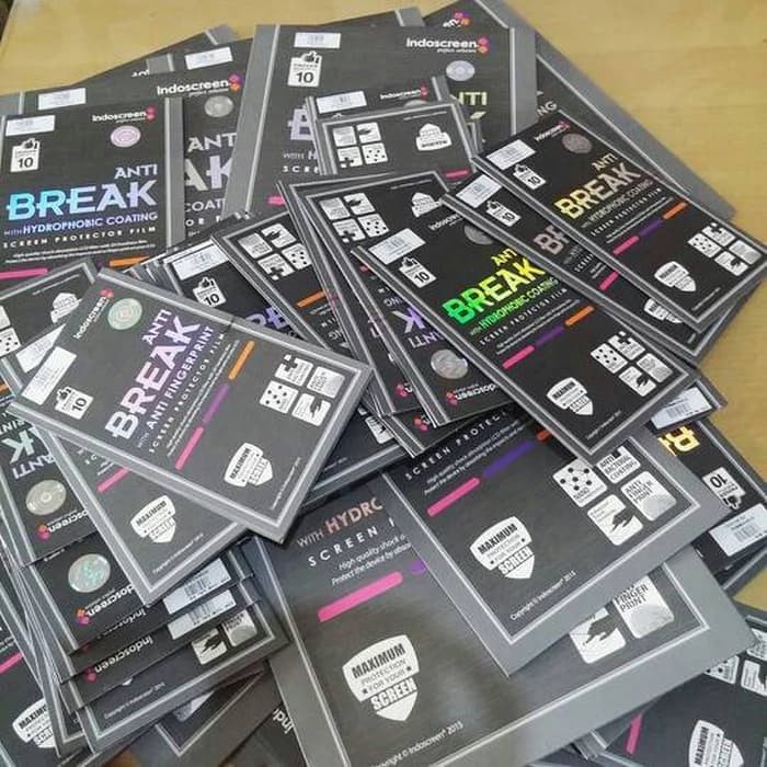 BlackBerry Passport Silver Edition Indoscreen Anti Break Hikaru Screen Guard