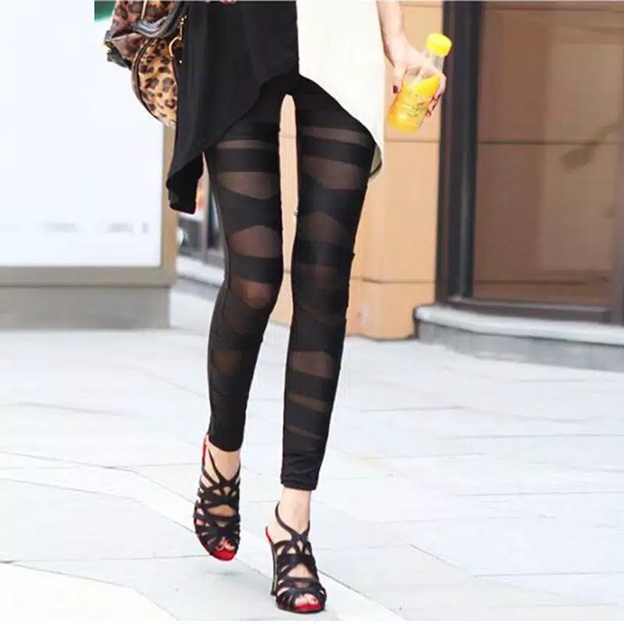 LG0002 - Women Leggings Halloween Gothic Legging Slim Elastic Bandage