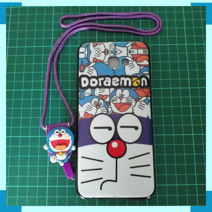Case Samsung J4 Plus Softcase Karakter Motif Doraemon Plus Tali